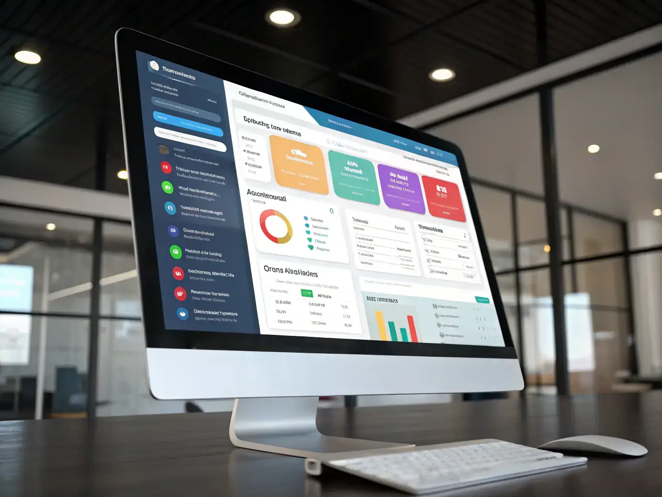 An image of Flip the Script's CRM interface, showing lead management and communication tools.